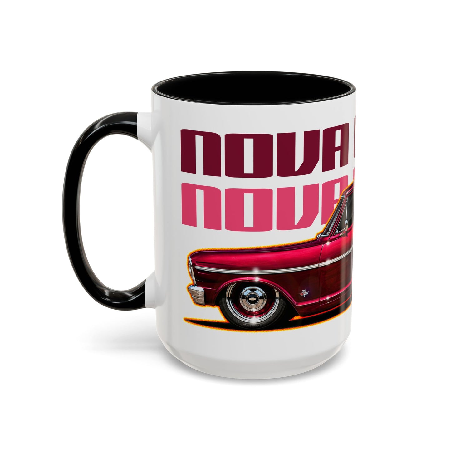 CHEVY NOVA WAGON 1965 Collectible Fireball Art Coffee Mug - 2 Sizes