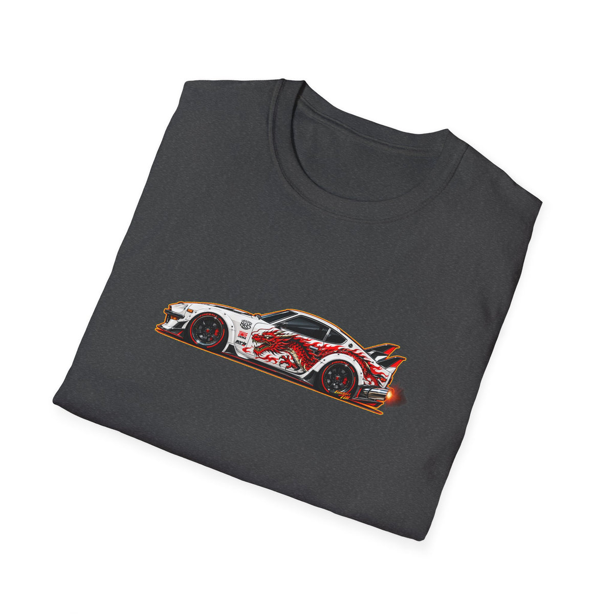 DATSUN 240Z JDM Cars & Coffee 805 Collectible Fireball Art TeeShirt