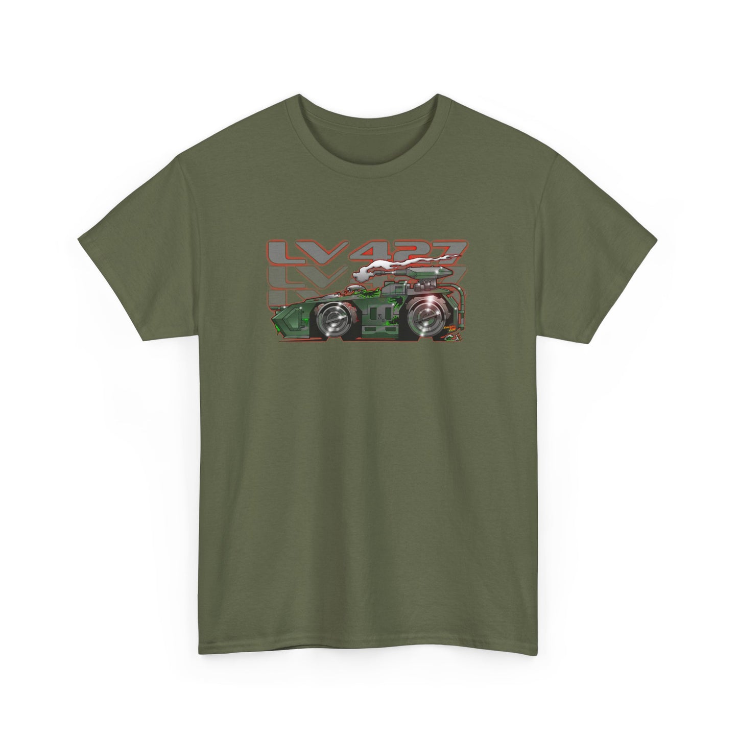 ALIENS APC TANK LV427 Concept Art Heavy Cotton Tee 10 Colors