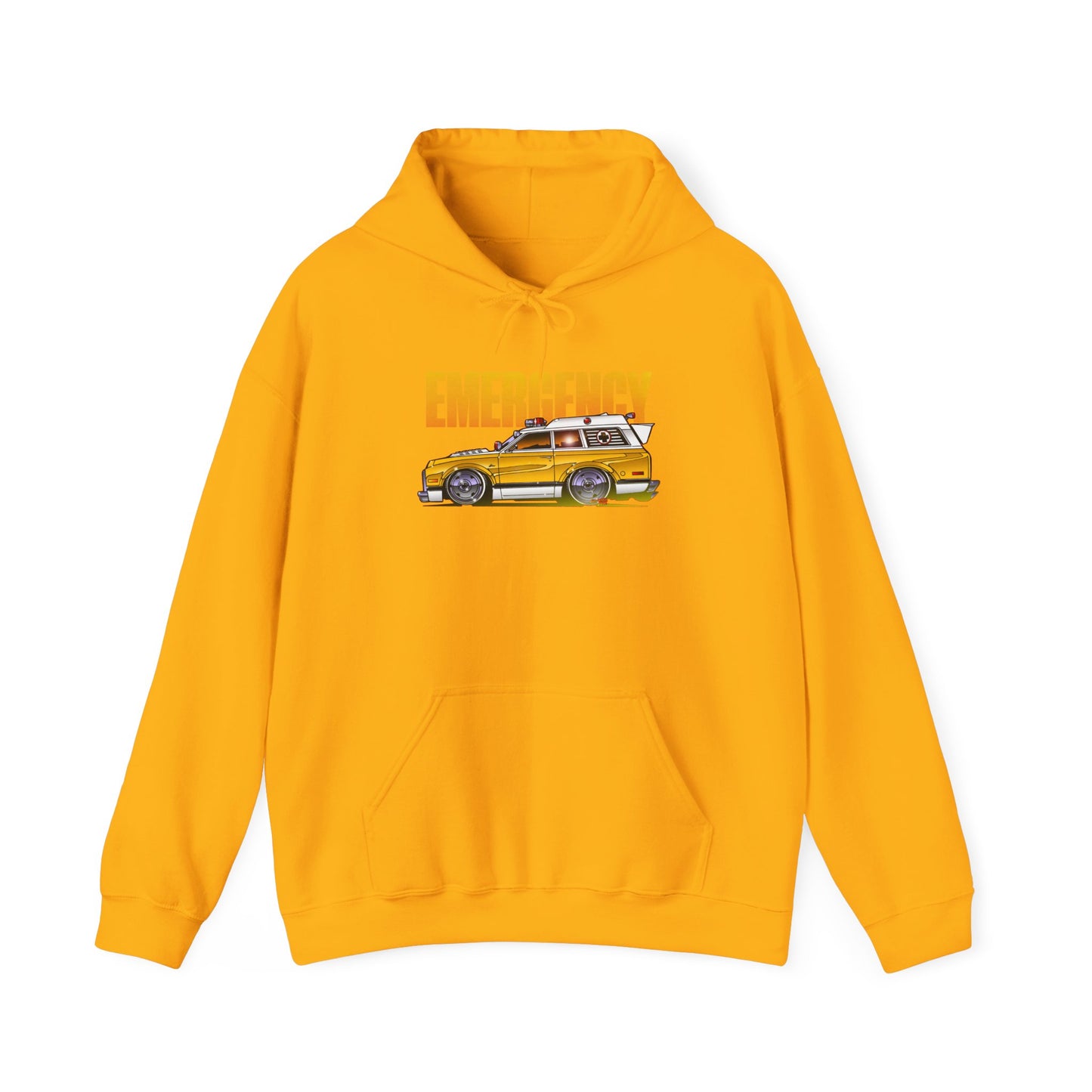 EMERGENCY AMBULANCE TV Show Concept Art Hooded Sweatshirt 9 Colors