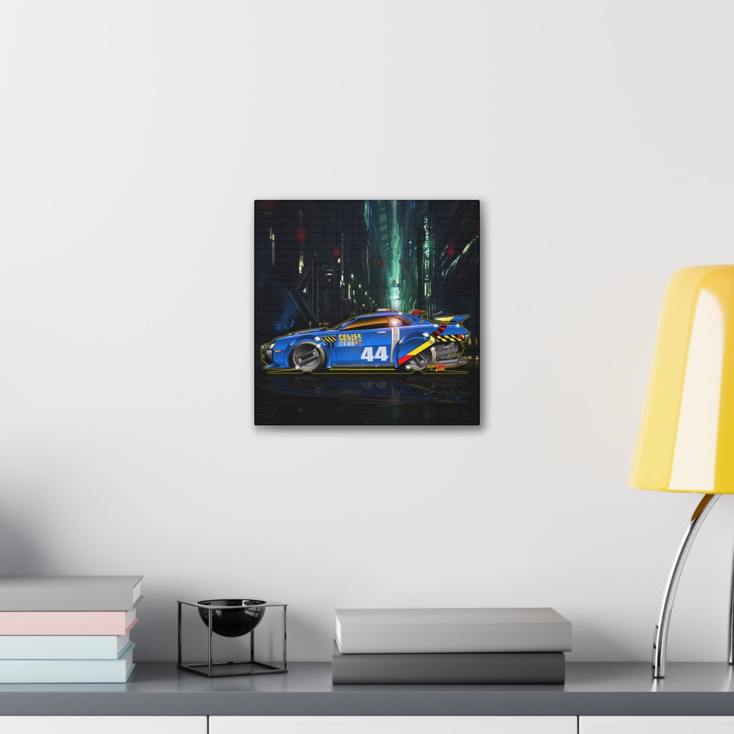 Canvas Stretched Print - BLADE RUNNER Toyota Police Movie Car