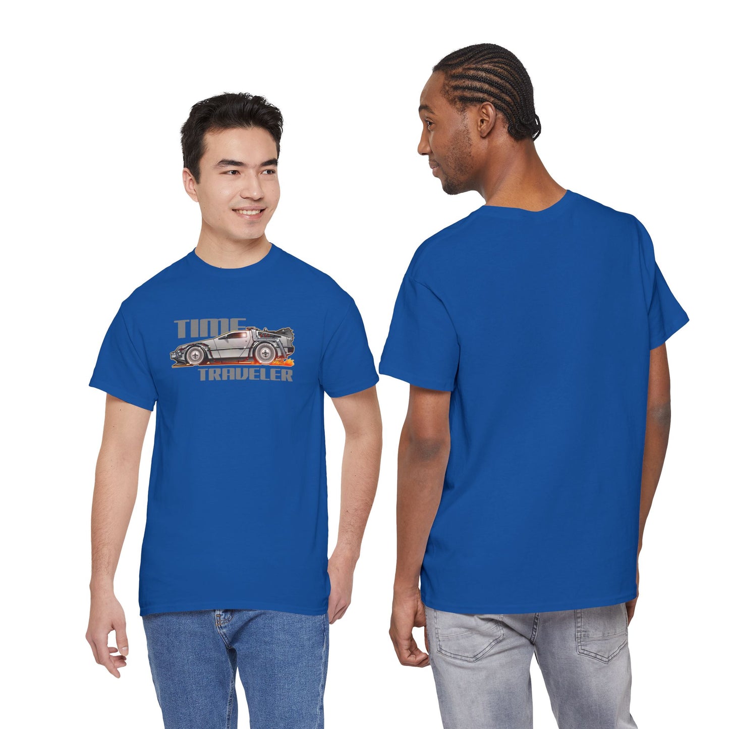 BACK to the FUTURE Delorean Time Traveler Tee Shirt