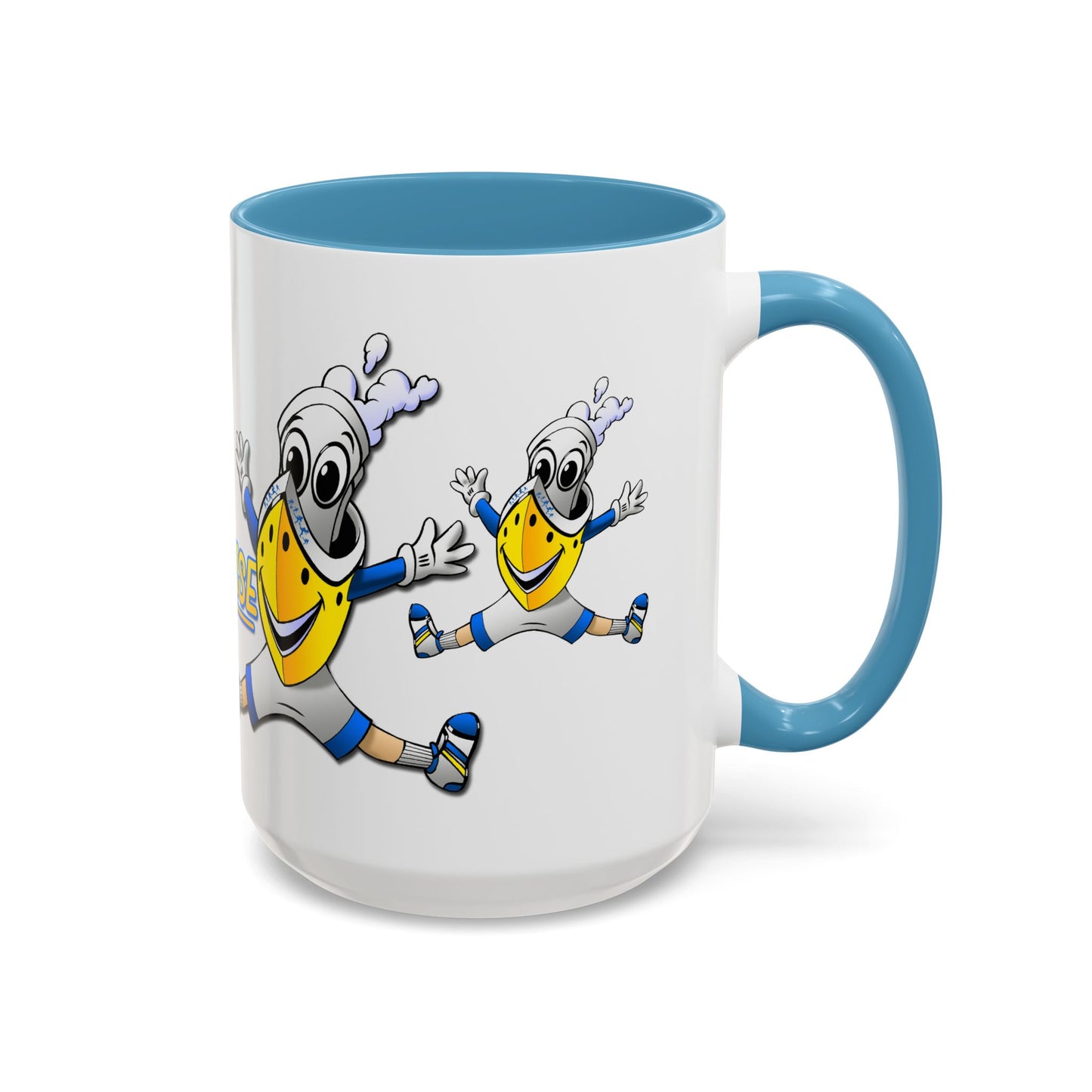 BUDDY CRUISE Mascot Jumping Coffee Mug — 11/15oz Multiple Colors