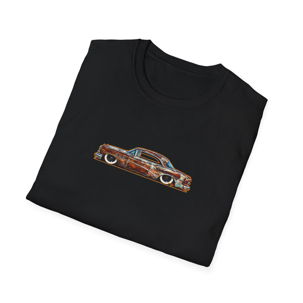 BUICK 1954 KUSTOM SPECIAL Collectible Fireball Art TeeShirt