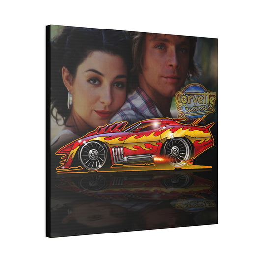 CORVETTE SUMMER Canvas Art Print MASTERPRINT 2 Sizes