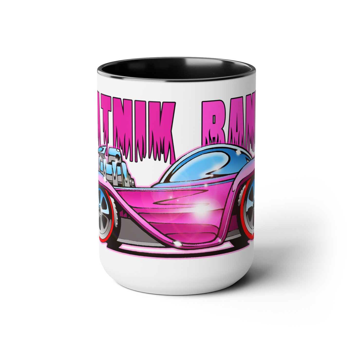 Hot Wheels BEATNIK BANDIT Diecast Redline Concept Art Coffee Mug 15oz