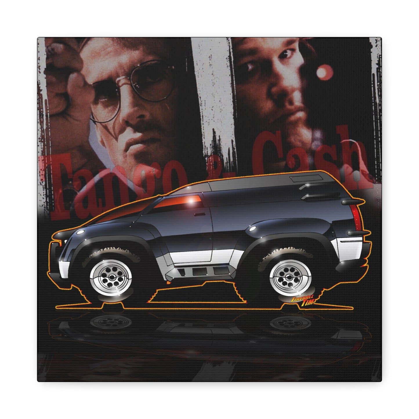 TANGO & CASH Movie Car Truck Collectible Canvas Print MASTERPRINT 3 Sizes