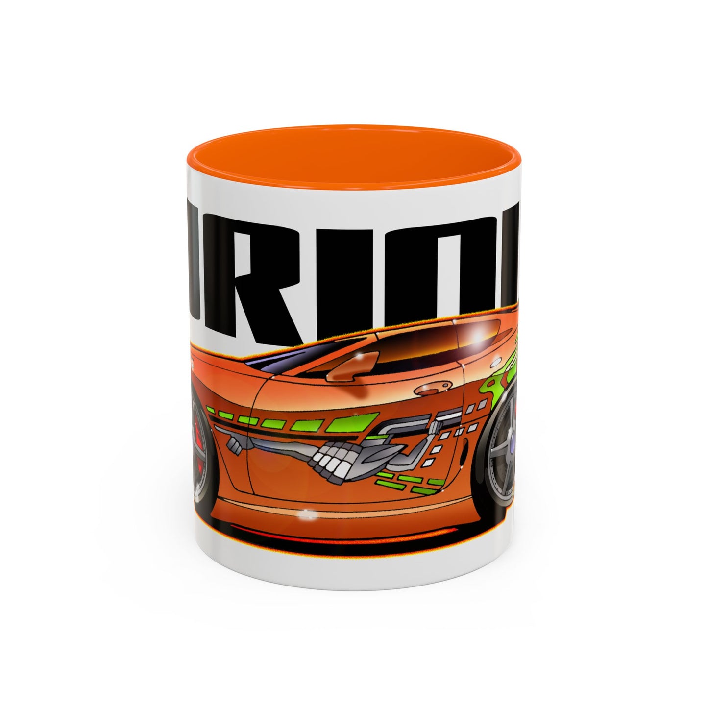 FAST & FURIOUS 1994 TOYOTA SUPRA MK IV Fireball Art Coffee Mug - 2 Sizes