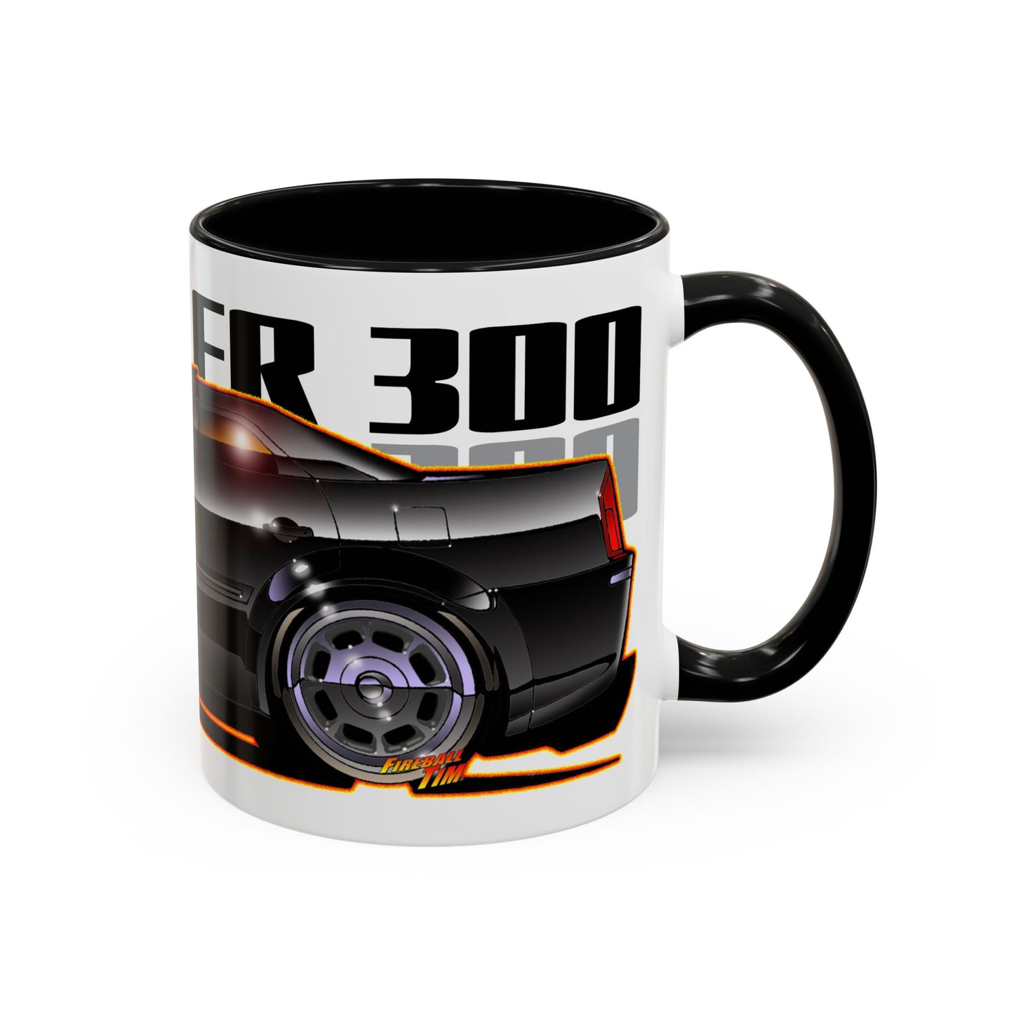CHRYSLER 300 Fireball Art Collectible Coffee Mug - 2 Sizes