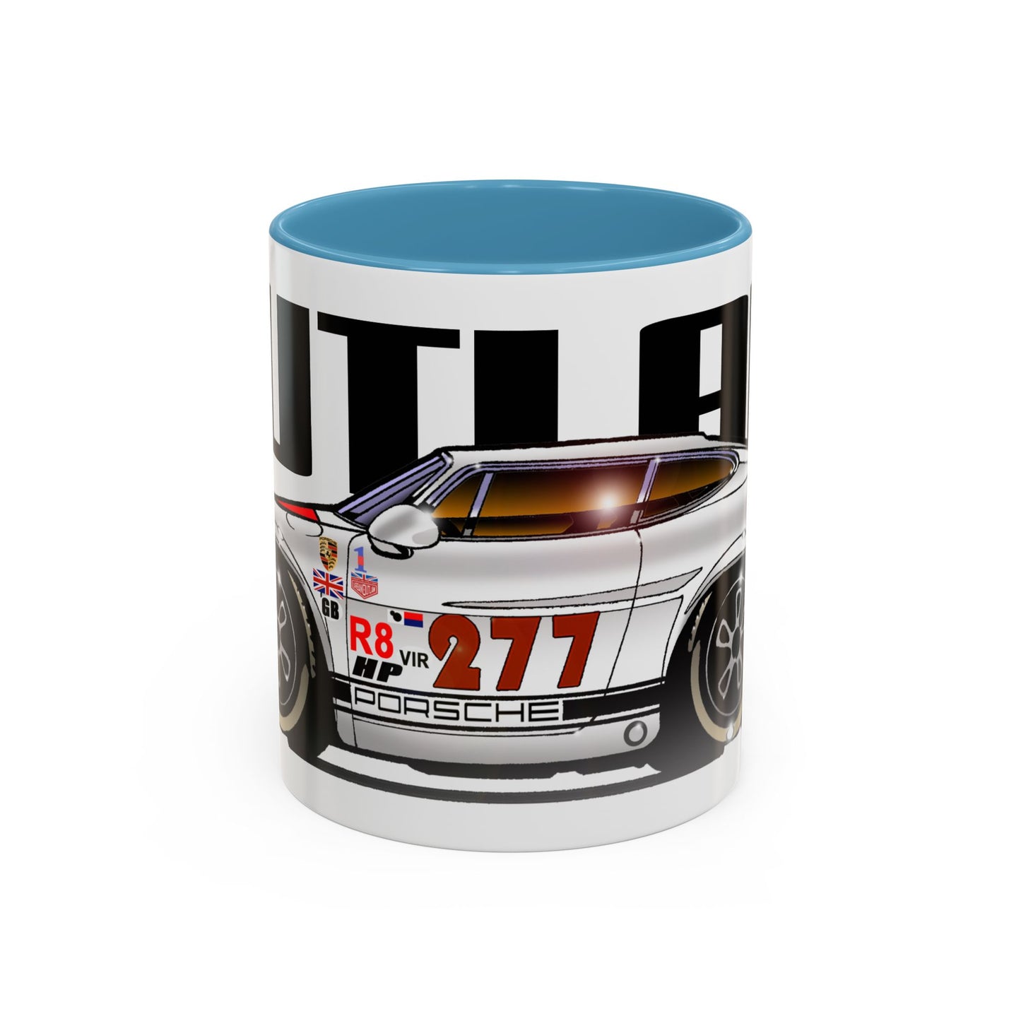 MAGNUS WALKER Urban Outlaw 277 Fireball Art Coffee Mug - 2 Sizes