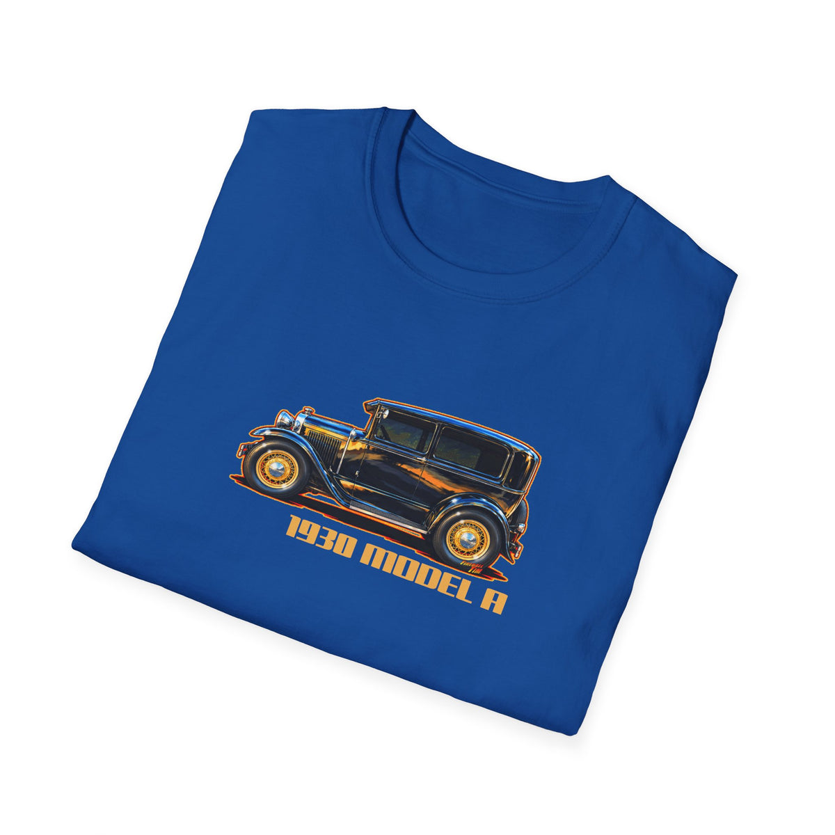 FORD MODEL A 1930 Vintage Collectible Fireball Art TeeShirt