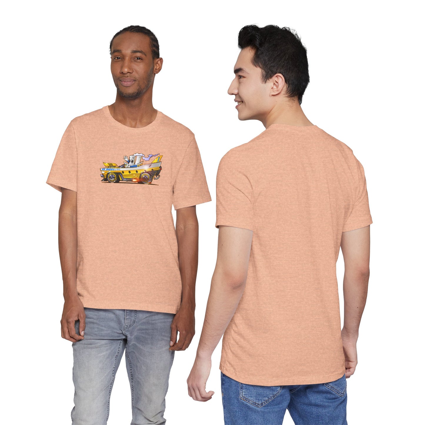 BUDDY CRUISE BUDDYMOBILE Custom Car Art Short Sleeve Tee in 17 Colors