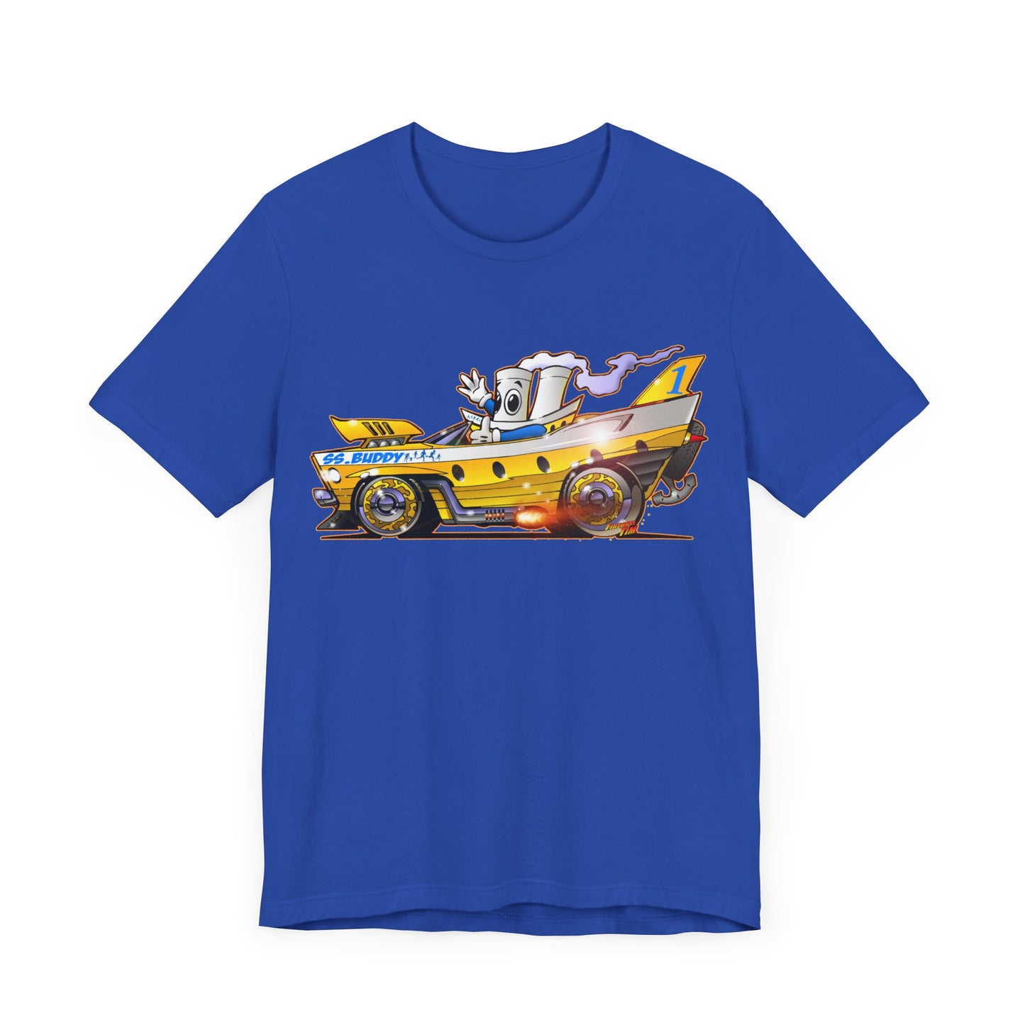 BUDDY CRUISE BUDDYMOBILE Custom Car Art Short Sleeve Tee in 17 Colors