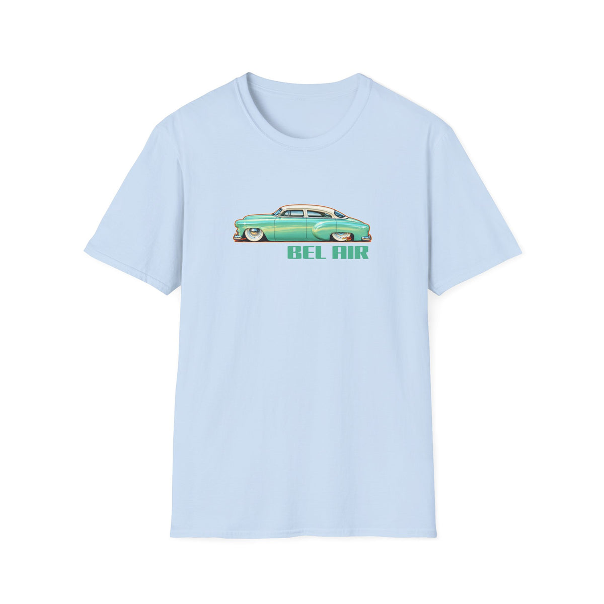 CHEVROLET BEL AIR 1953 Collectible Fireball Art Collectible Fireball Art TeeShirt