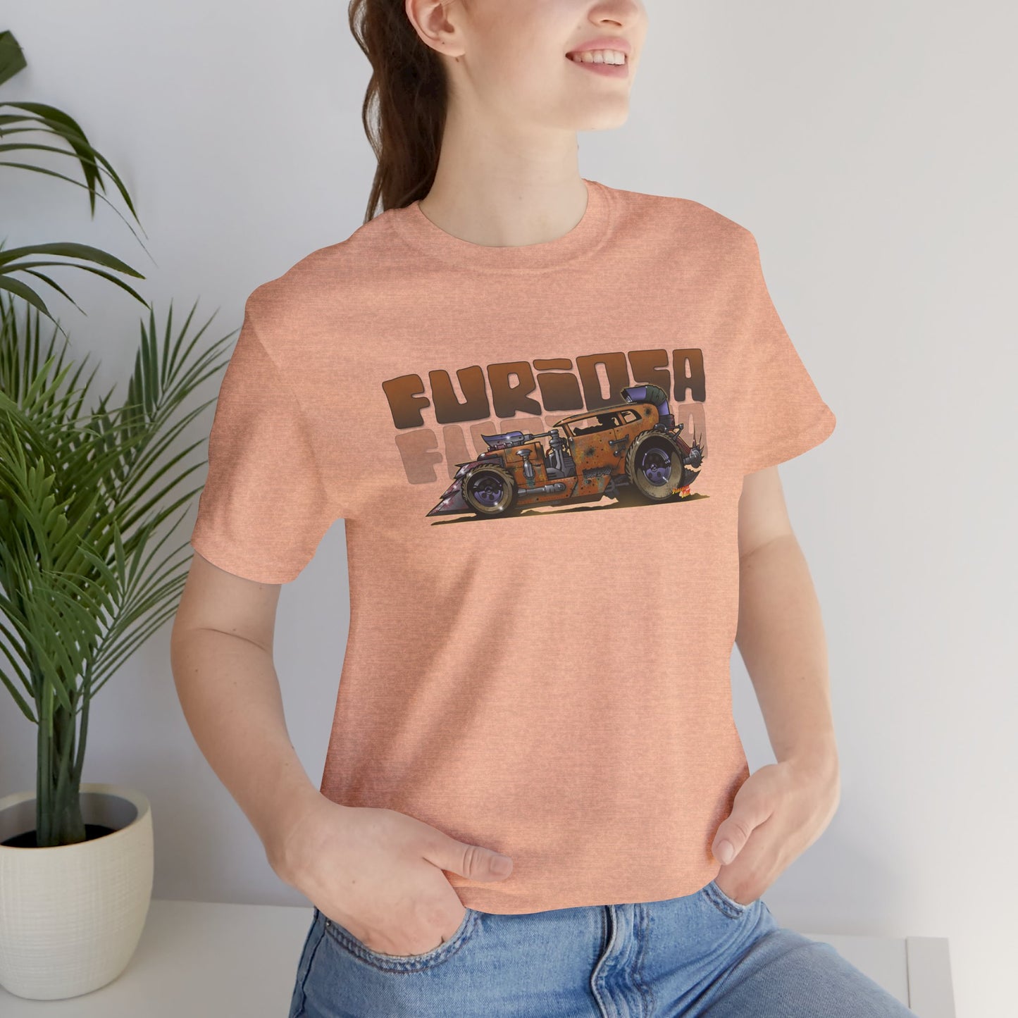 FURIOSA Mad Max Movie Hot Rod Short Sleeve Tee Shirt - 12 Colors