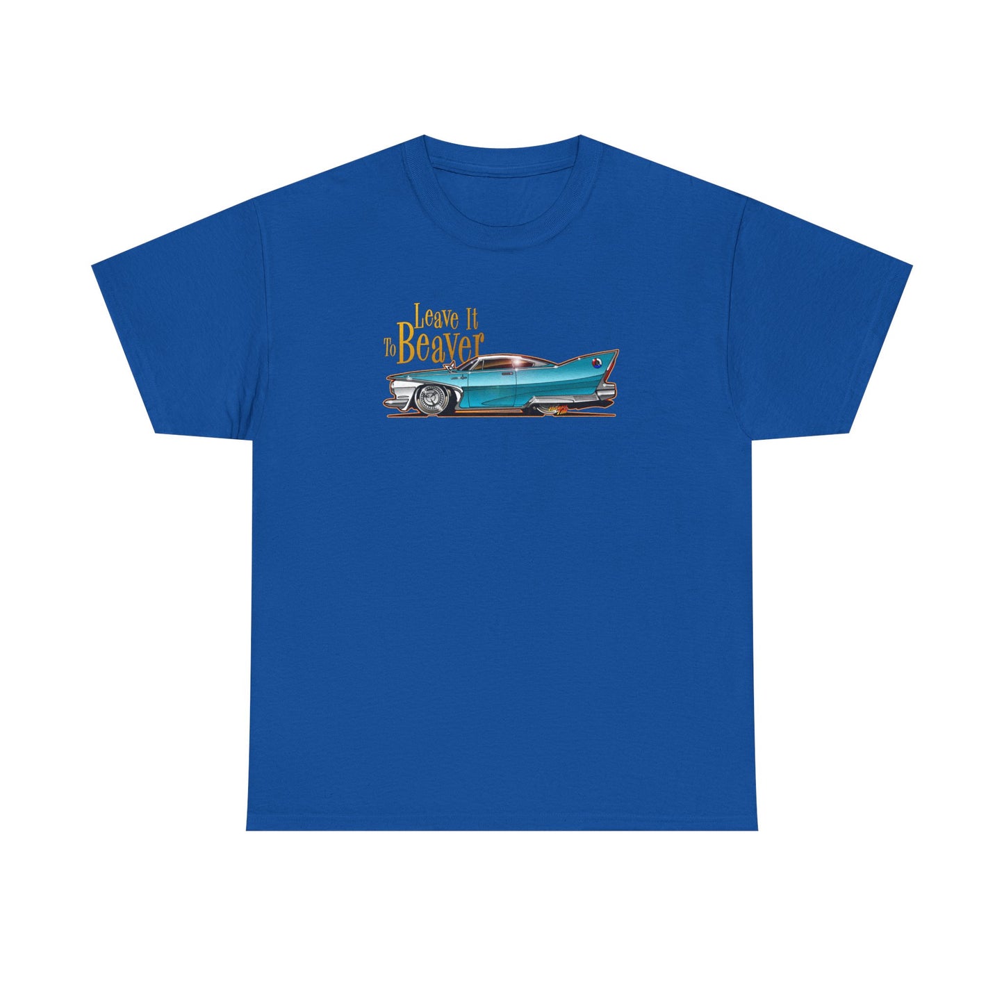 LEAVE IT TO BEAVER Plymouth Fury Heavy Cotton Tee Shirt - Multiple Colors