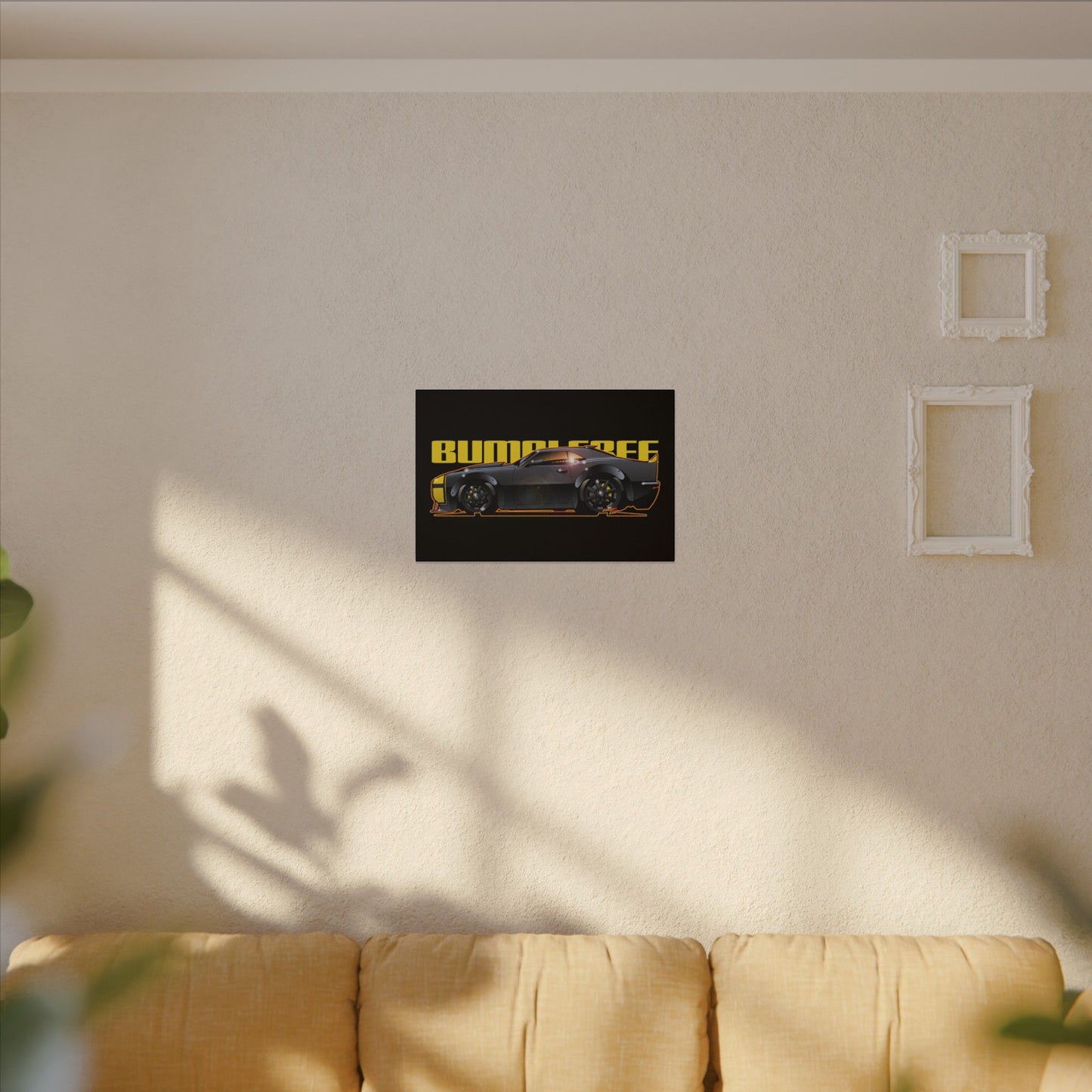 TRANSFORMERS BUMBLEBEE 1967 Camaro Fireball Art Canvas Print