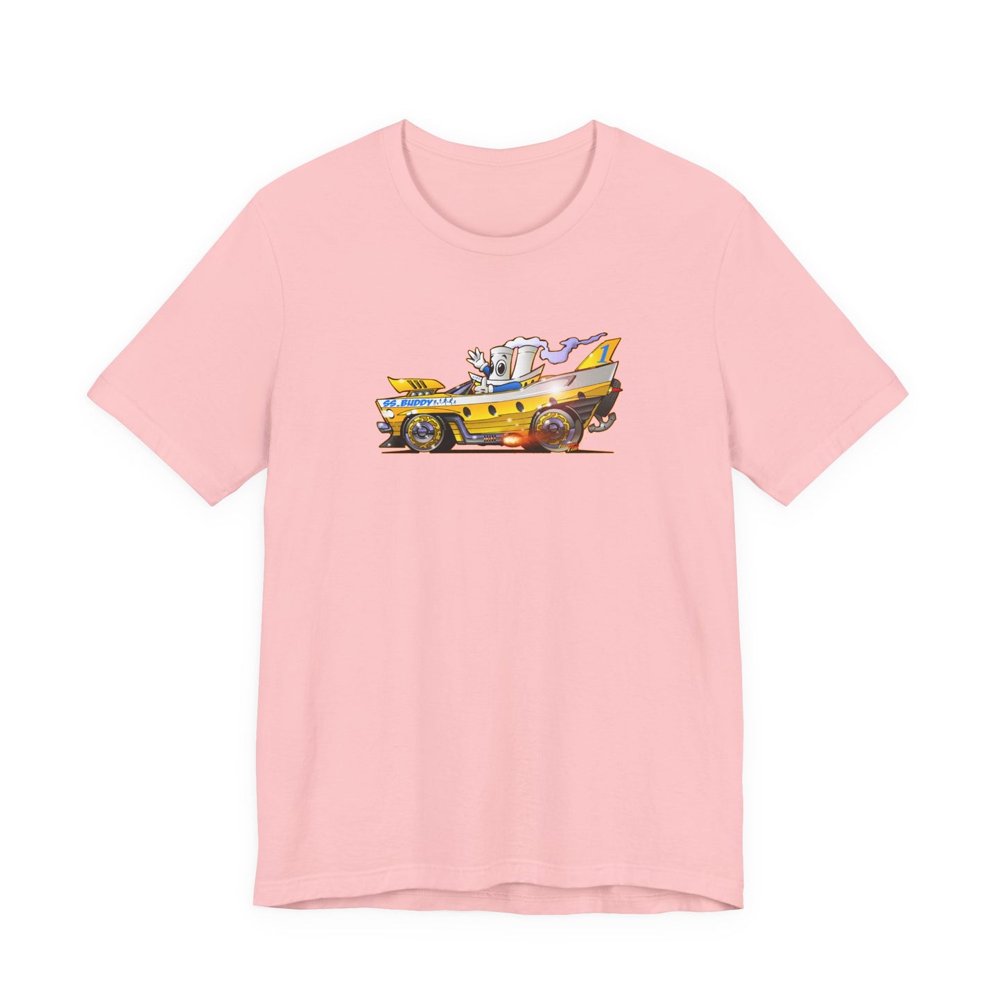 BUDDY CRUISE BUDDYMOBILE Custom Car Art Short Sleeve Tee in 17 Colors