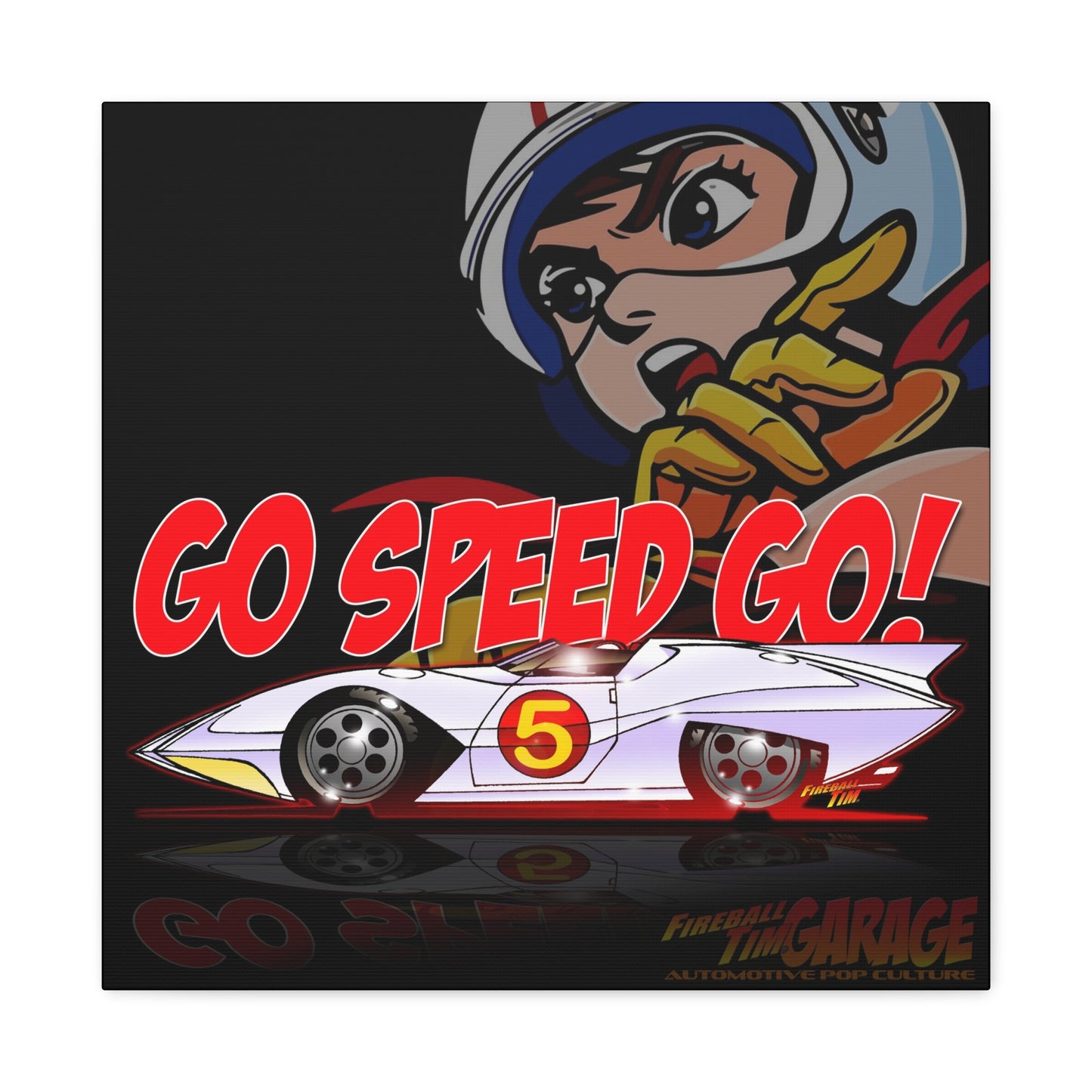 SPEED RACER MACH 5 Concept Art MASTERPRINT 3 Sizes