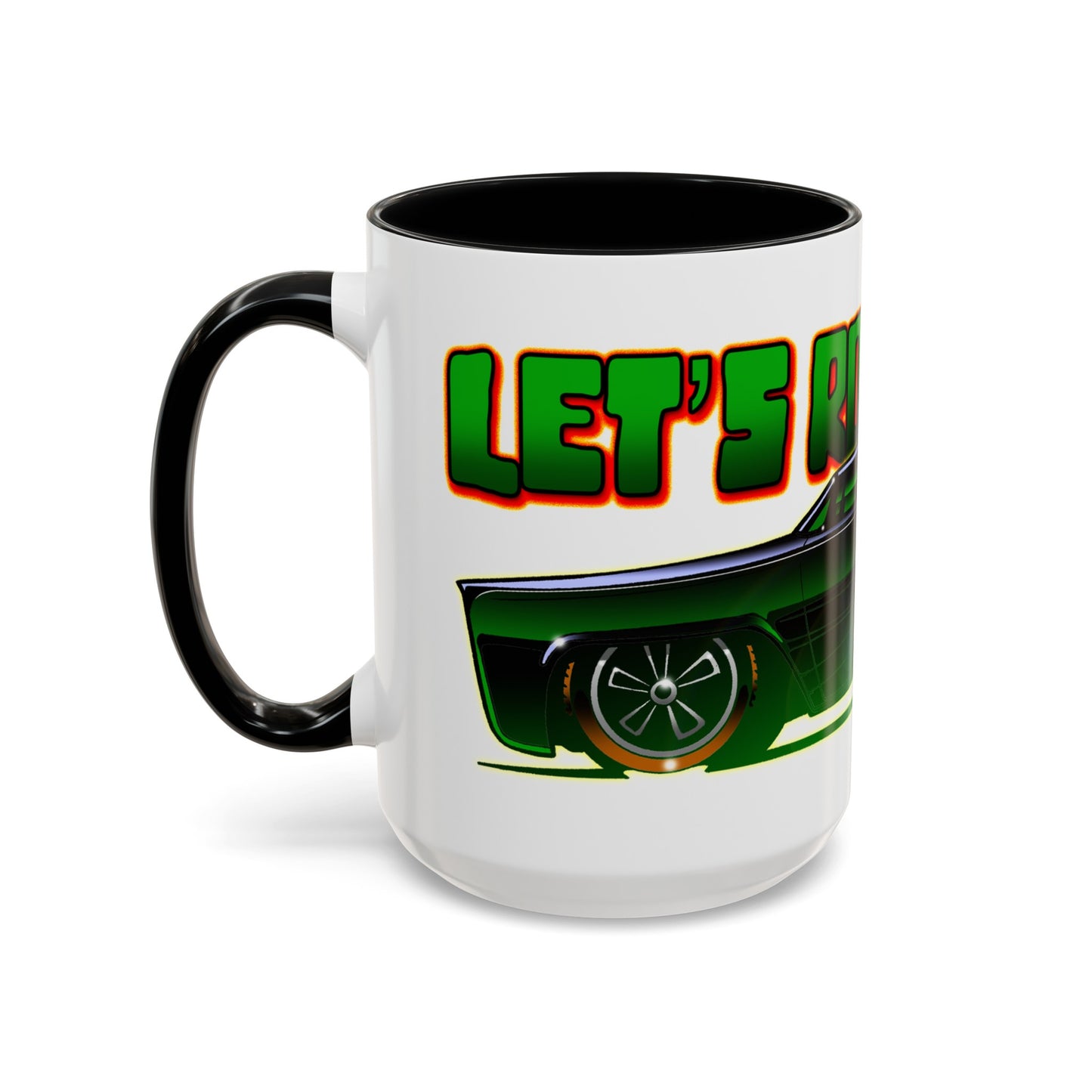 GREEN HORNET BLACK BEAUTY Let's Roll Kato Coffee Mug 11 and 15oz