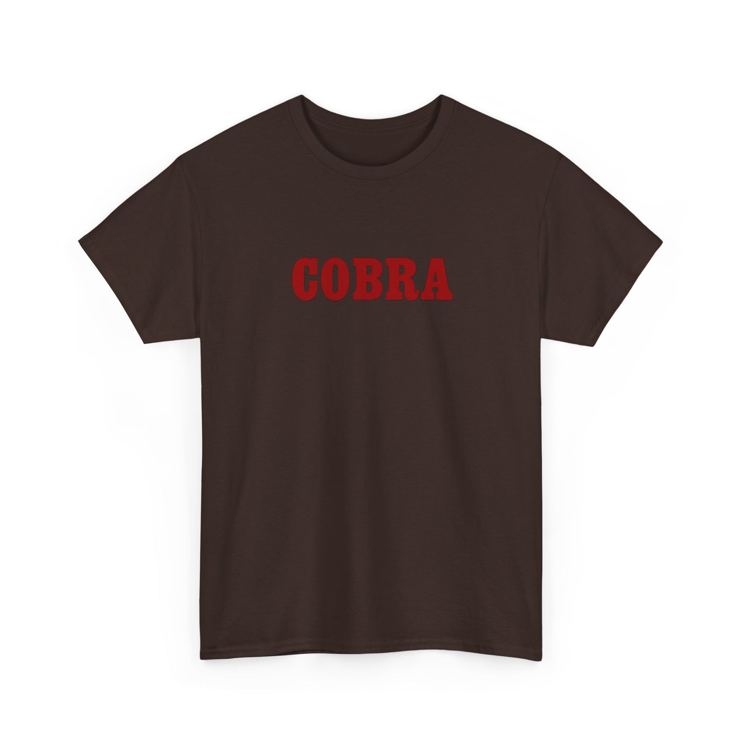COBRA MERCURY Movie Sylvester Stallone Unisex Heavy Cotton Tee 8 Colors
