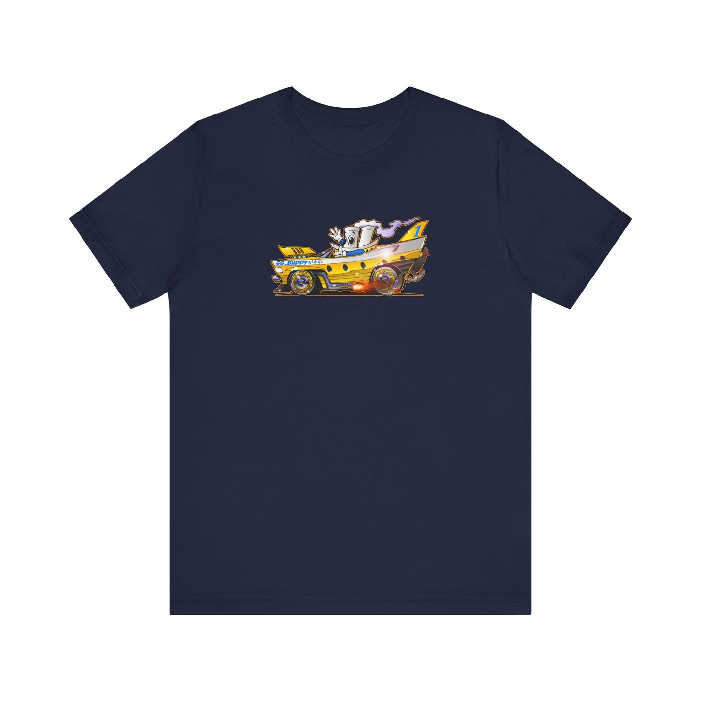 BUDDY CRUISE BUDDYMOBILE Custom Car Art Short Sleeve Tee in 17 Colors