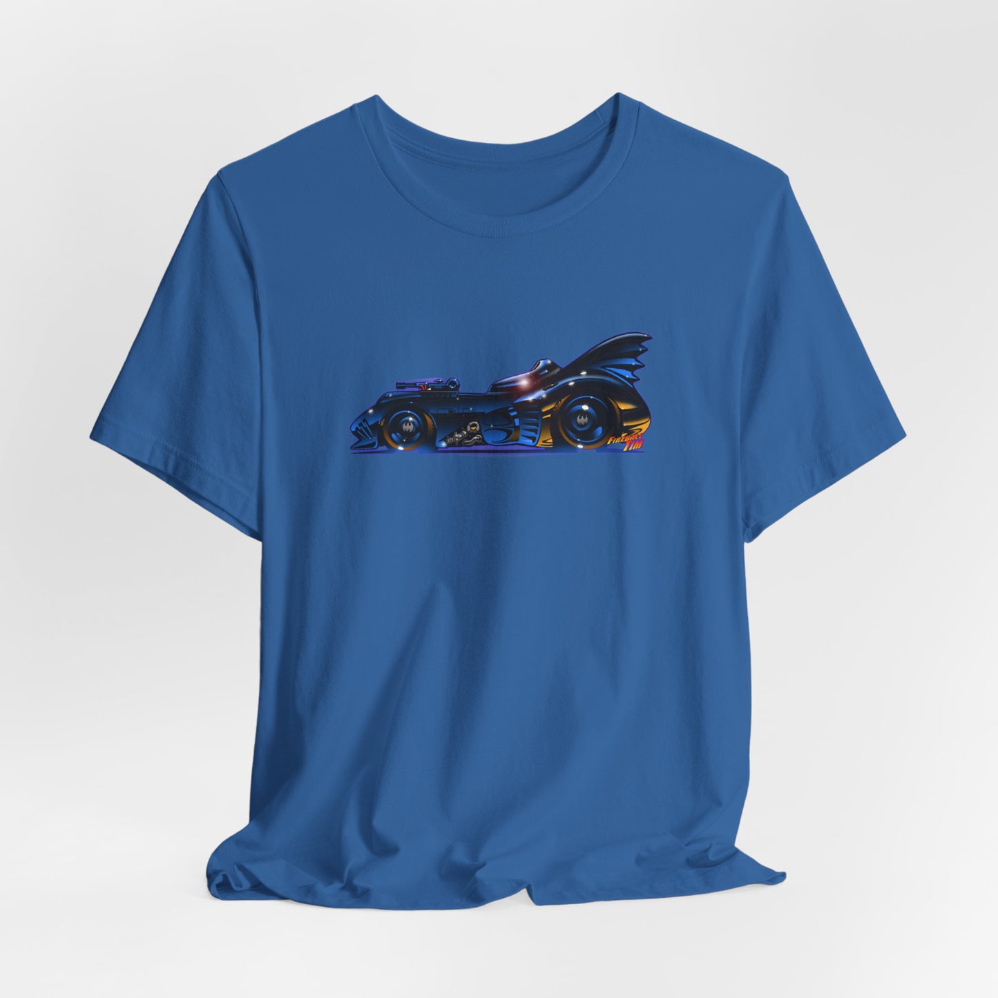 BATMOBILE 1989 BATMAN Concept Art Short Sleeve Tee 10 Colors