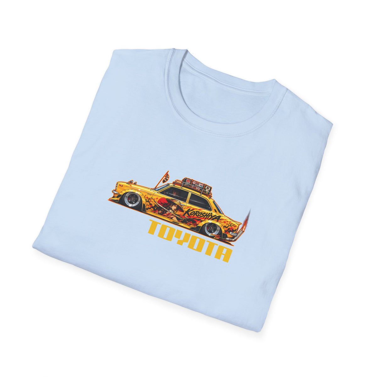 JDM TOYOTA COROLLA 1966 Collectible Fireball Art Collectible Fireball Art TeeShirt