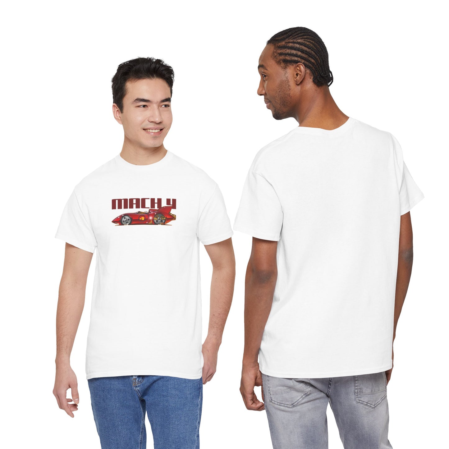 SPEED RACER MACH 4 Fireball Art Cotton Tee Shirt - Colors