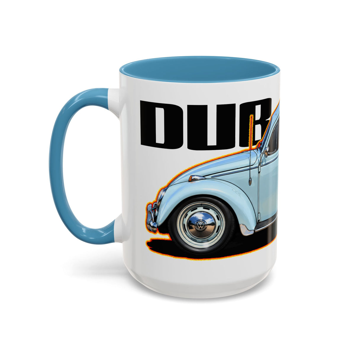 CLASSIC VOLKSWAGEN VW Bug Collectible Fireball Art Coffee Mug - 2 Sizes