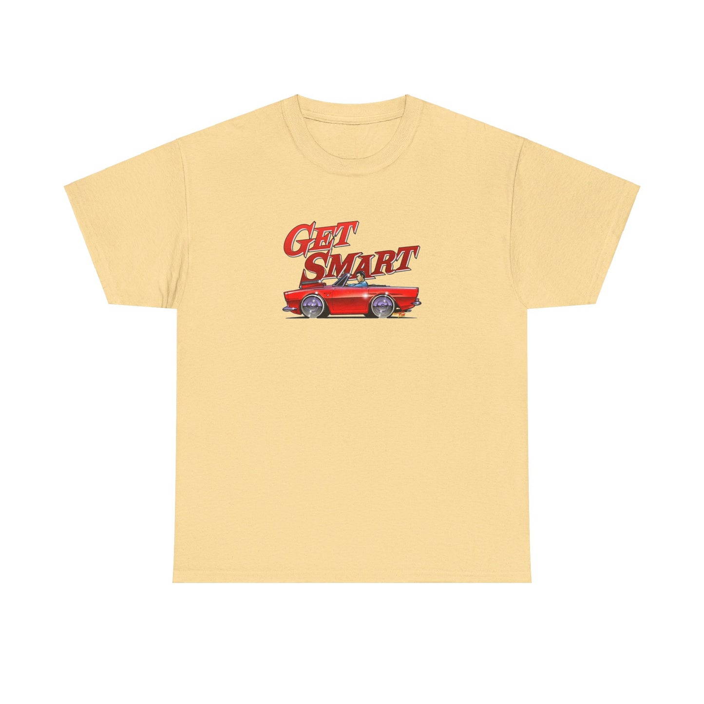 GET SMART TV Show 1965 Sunbeam Tiger Concept Art Unisex Cotton Tee 12 Colors