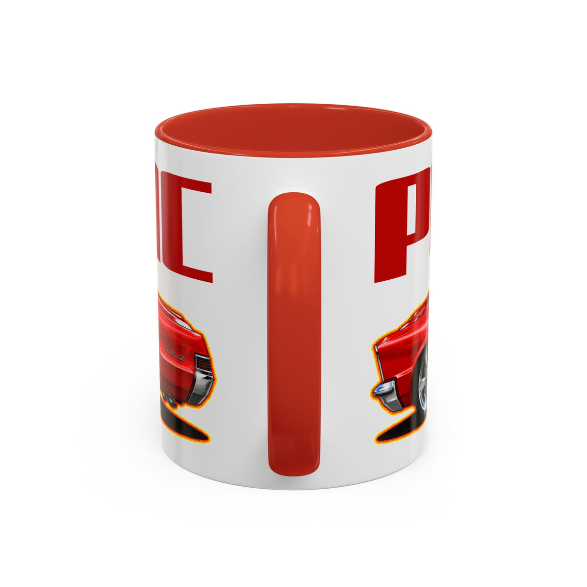 PONTIAC GTO 1965 Collectible Fireball Art Coffee Mug - 2 Sizes