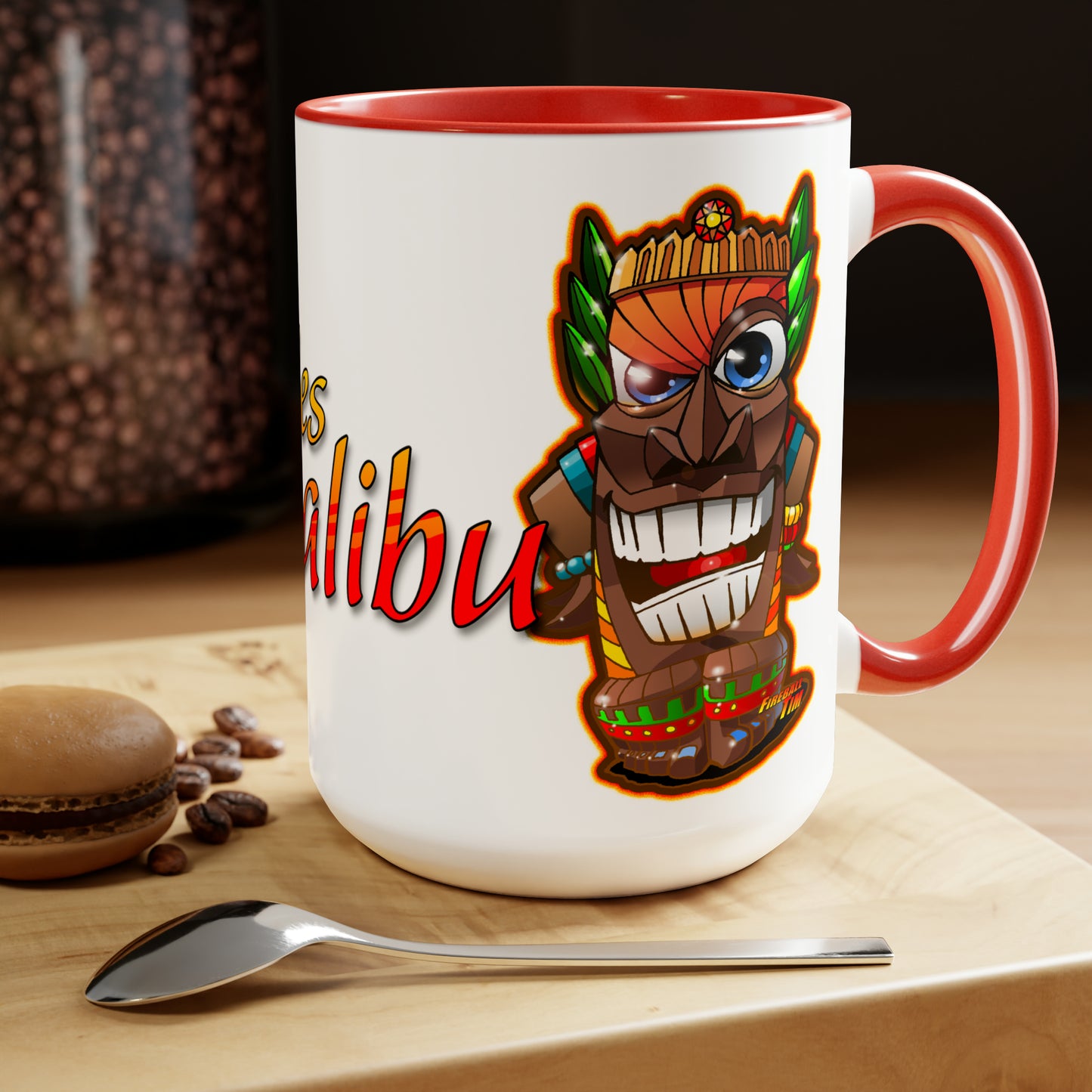 MALIBU KING KOOKY DOOK Tiki Coffee Mug 15oz