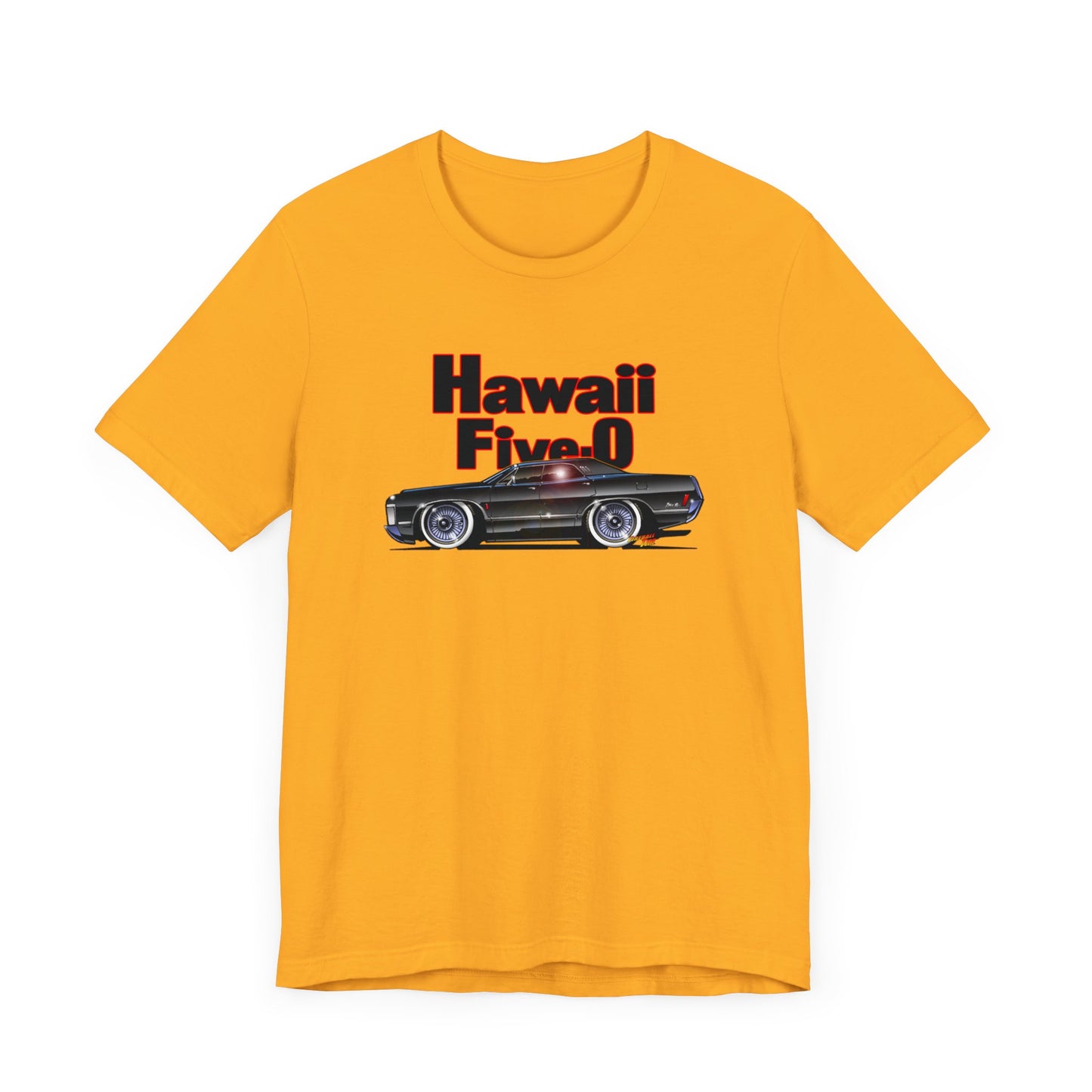 HAWAII 5-O Concept Art McGarrett Mercury Park Lane Short Sleeve Tee 11 Colors