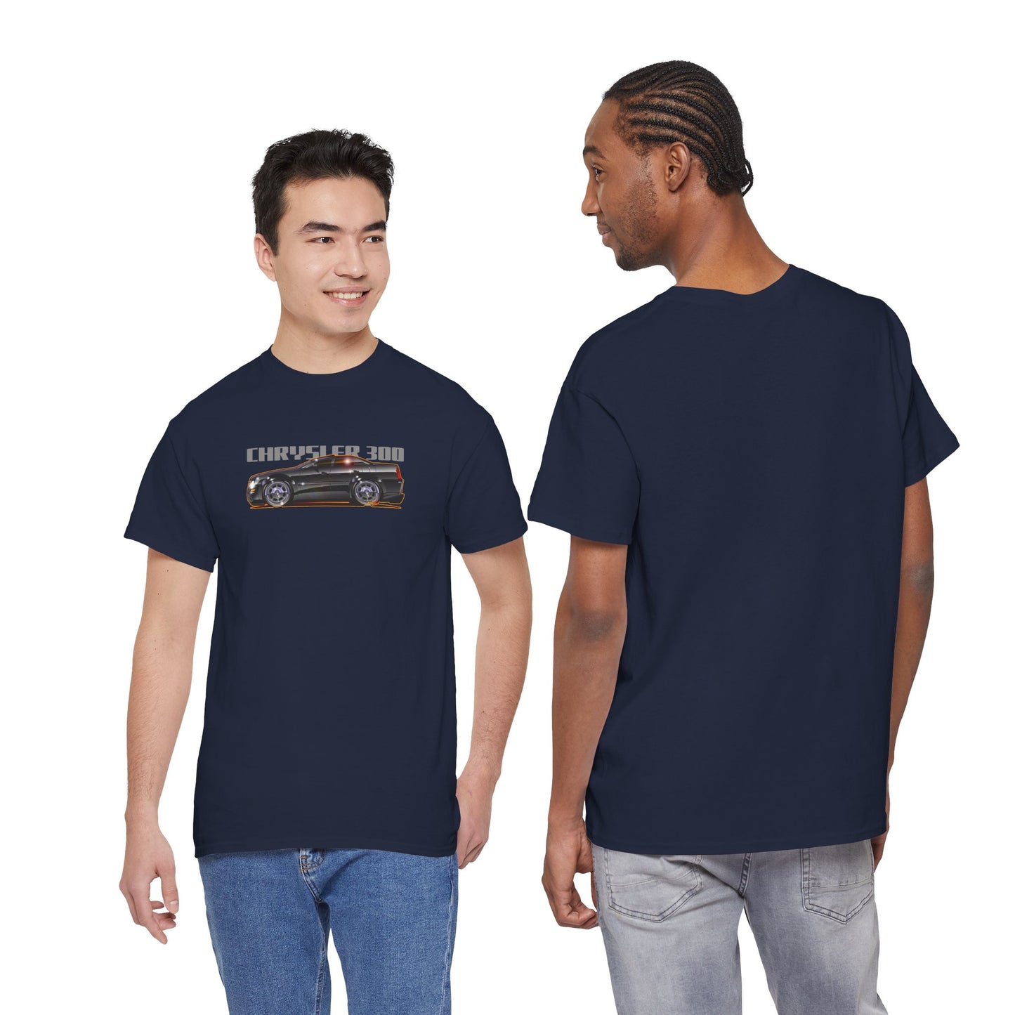 CHRYSLER 300 Fireball Art Collectible Heavy Cotton Tee - Multiple Colors