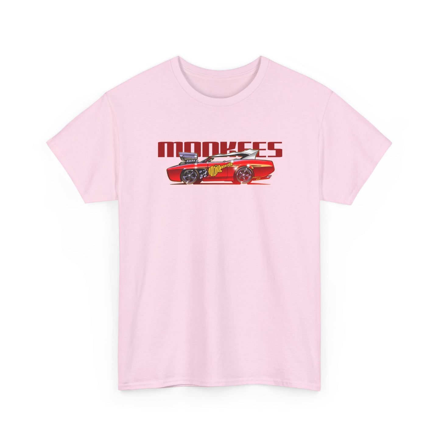 THE MONKEES Monkeemobile Cotton Tee Shirt - 12 Colors
