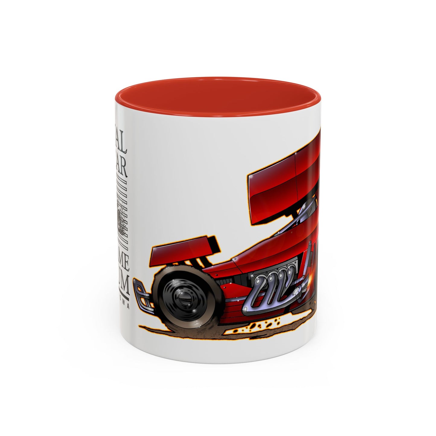 NATIONAL SPRINT CAR MUSEUM Hall of Fame Racing Collectible Coffee Mug 2 Sizes 3 Colors
