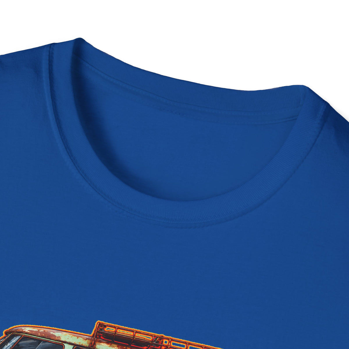 KUSTOM VW VOLKSWAGEN BUS Collectible Fireball Art TeeShirt