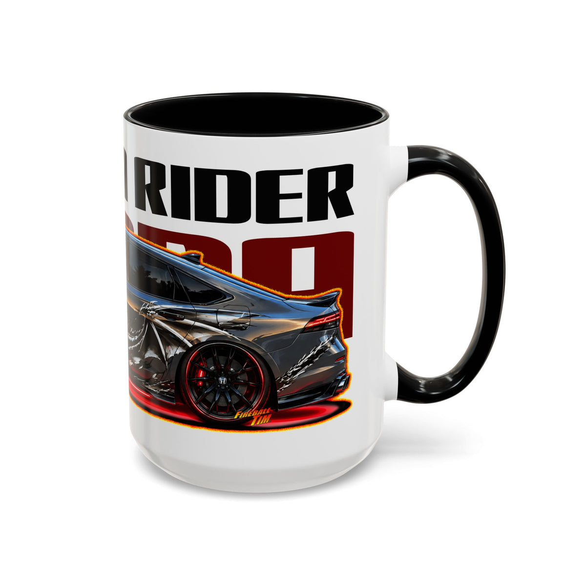 HONDA ACCORD 2025 Dragon Rider Collectible Fireball Art Coffee Mug - 2 Sizes