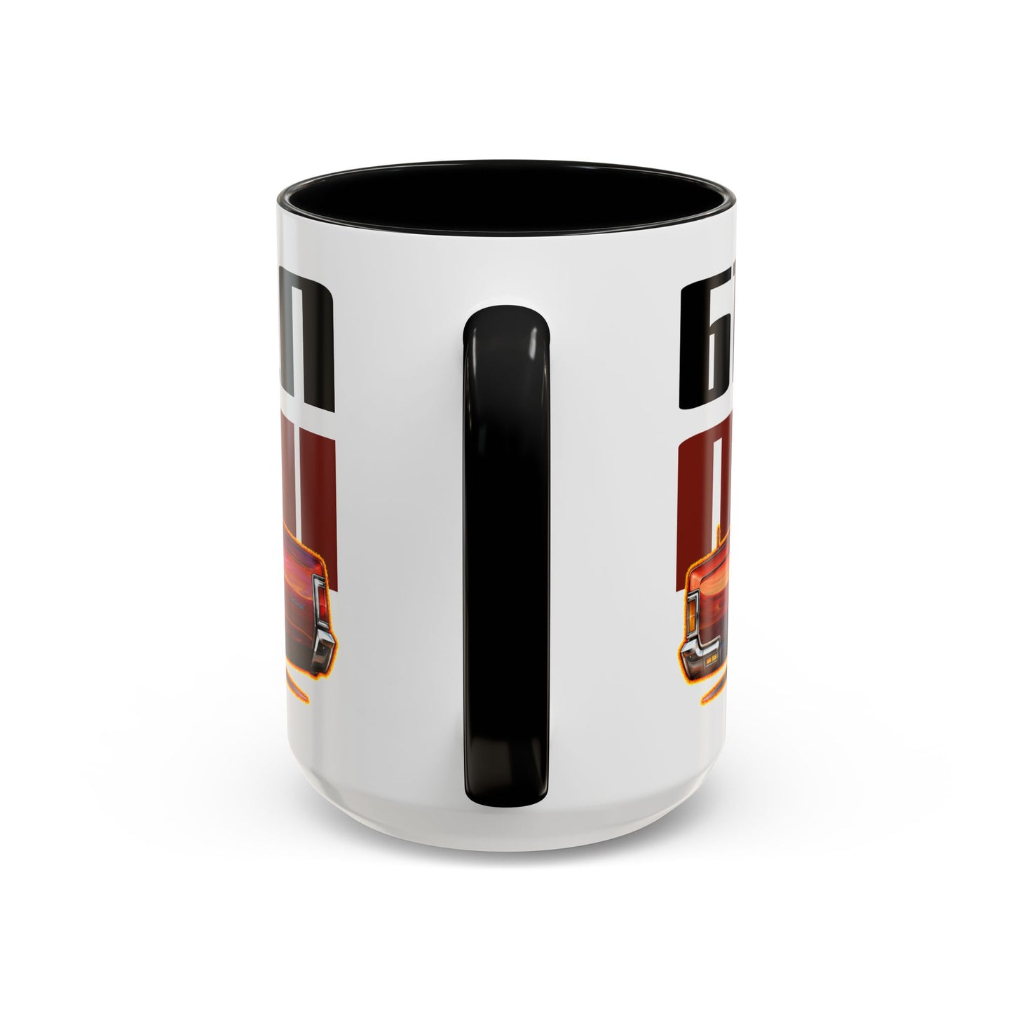 LINCOLN CONTINENTAL Mark III Custom 1961 Collectible Fireball Art Coffee Mug - 2 Sizes