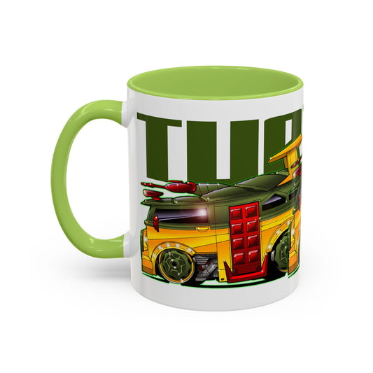 TEENAGE MUTANT NINJA TURTLES VAN Fireball Art Collectible Coffee Mug - 2 Sizes