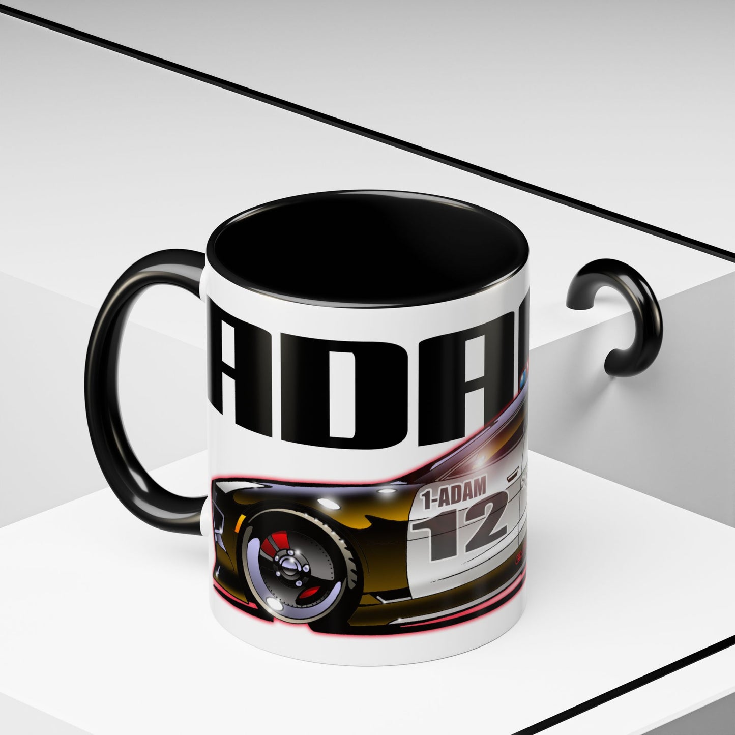 ADAM 12 FISKER KARMA Police Car Collectible Coffee Mug - Two Sizes