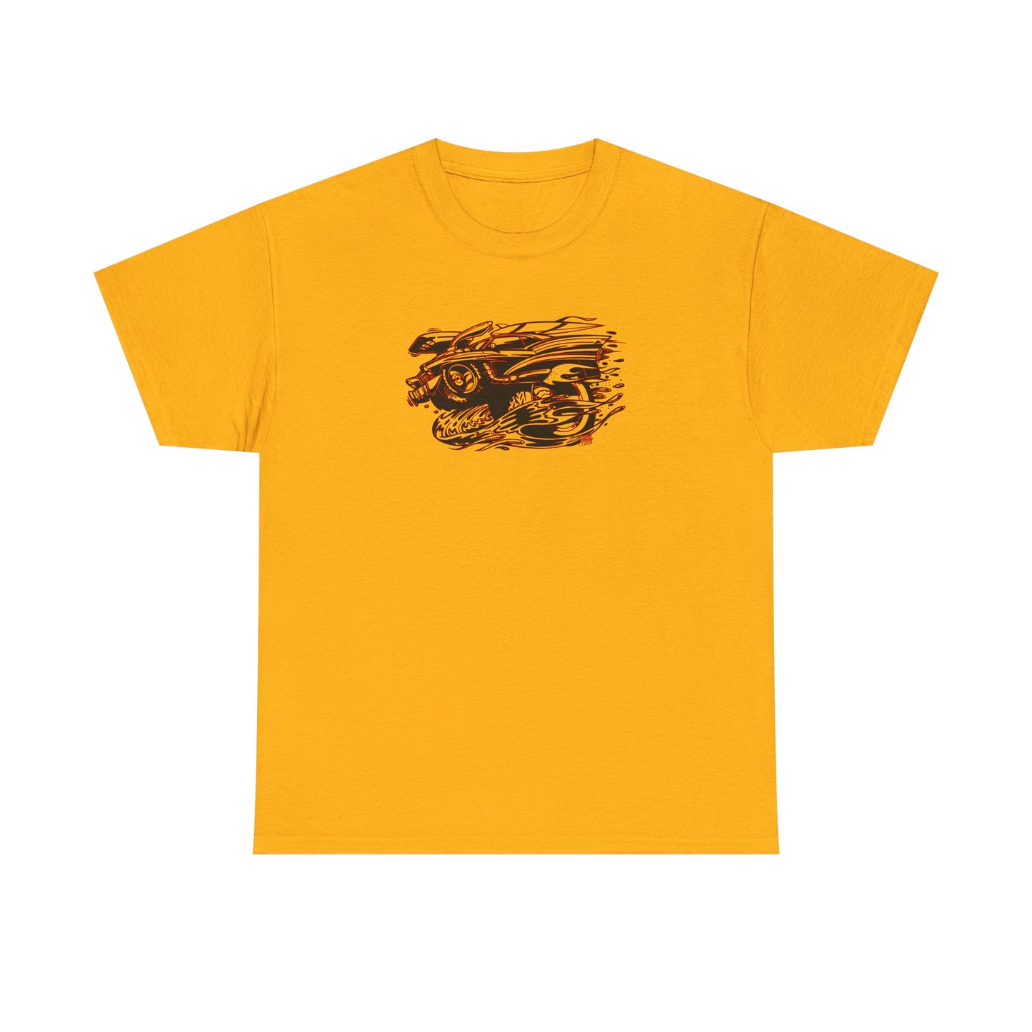 HOT ROD CHEVY Muscle Car Fireball Tee Shirt - Multiple Colors