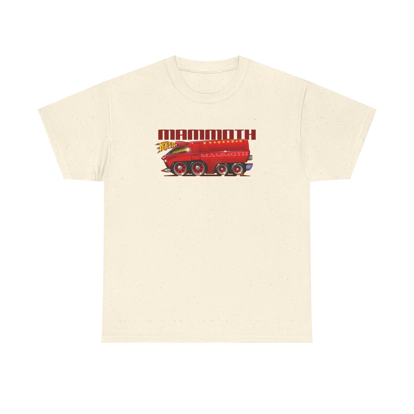 SPEED RACER MAMMOTH CAR Fireball Art Tee Shirt - Multiple Colors