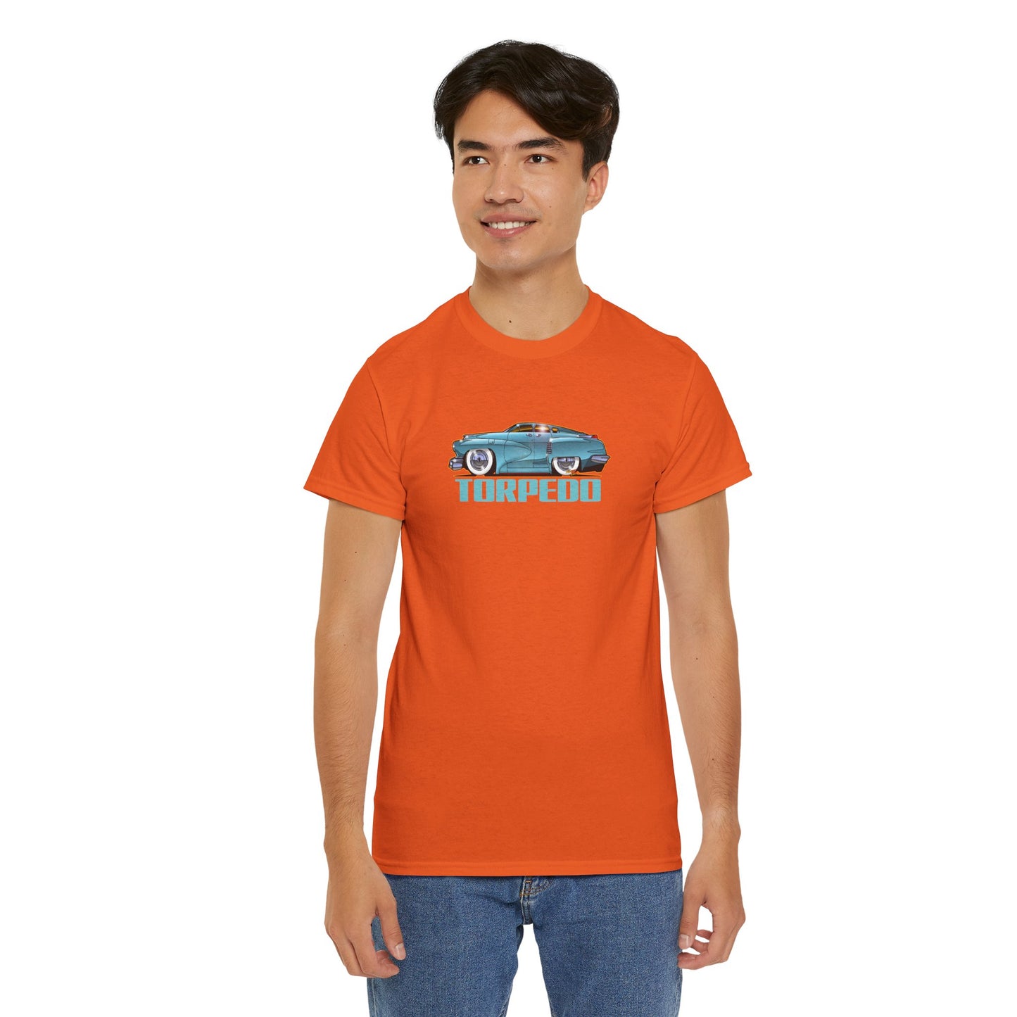 TUCKER TORPEDO 48 Collectible Fireball Art Cotton Tees