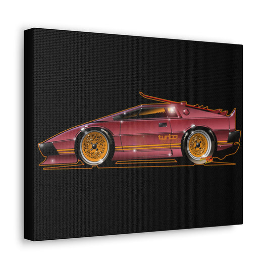 LOTUS ESPRIT TURBO For Your Eyes Only Concept Art Canvas Print 11x14