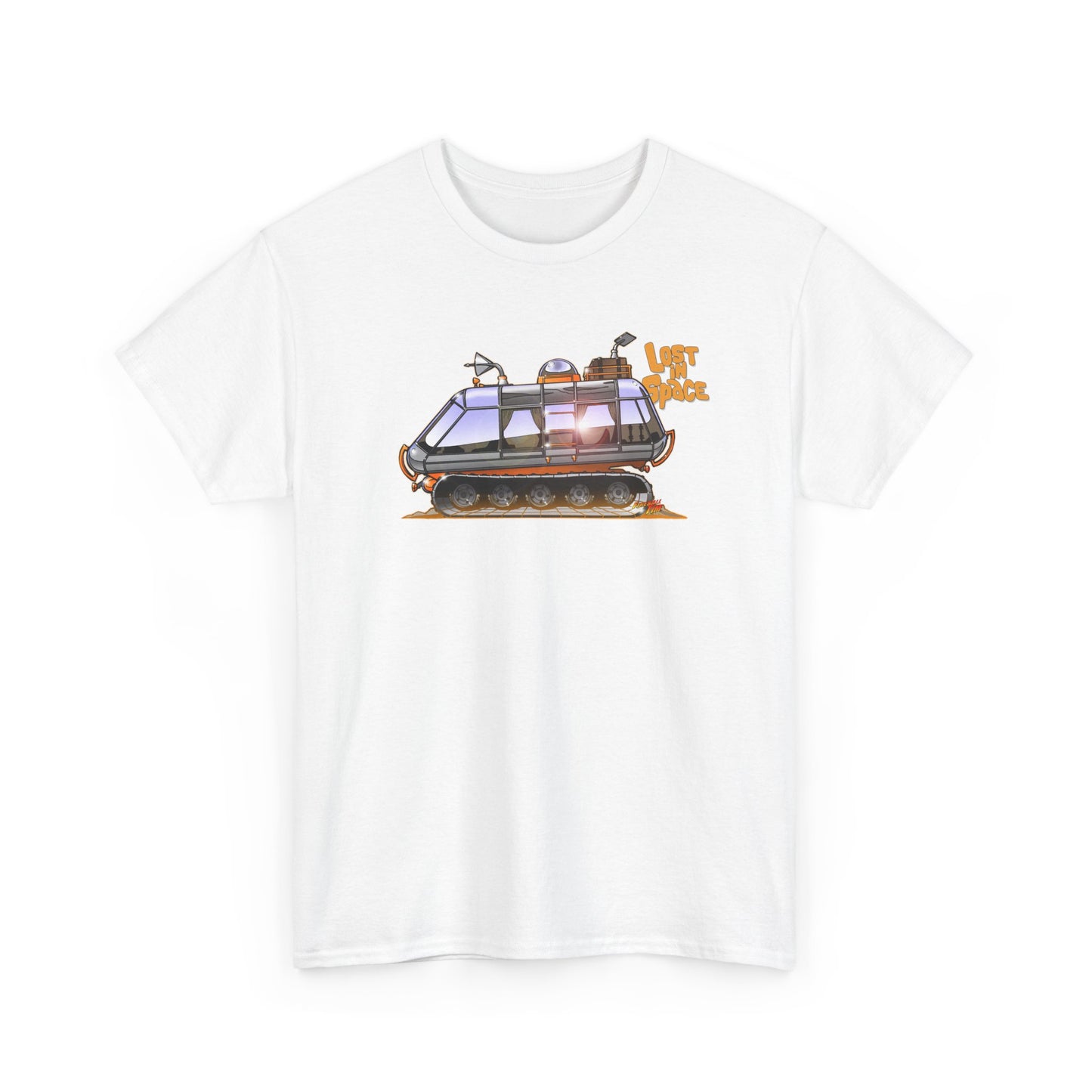 LOST IN SPACE CHARIOT Heavy Cotton Tee Shirt - Mutiple Colors