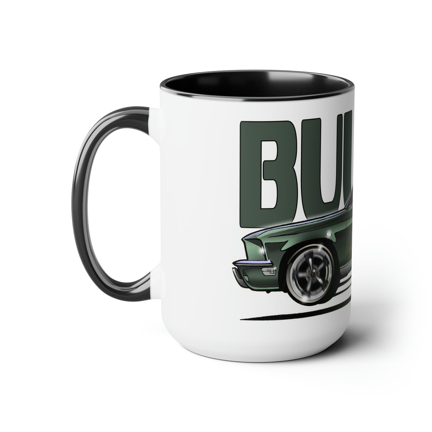 BULLITT FORD MUSTANG Steve McQueen Muscle Car Coffee Mug 15oz