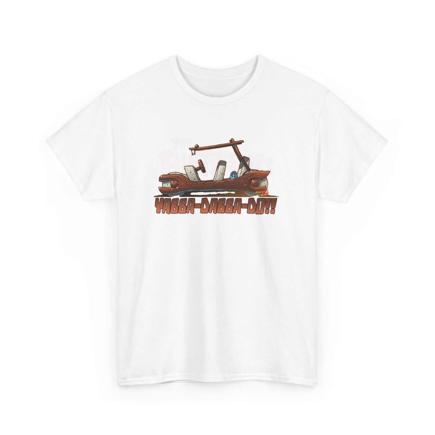 THE FLINTSTONES Cartoon Bedrock Roadster Tee Shirt 12 Colors