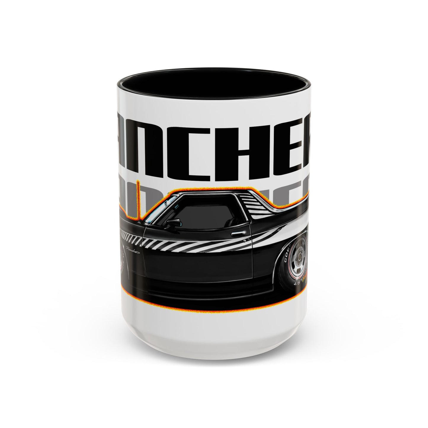 CUSTOM FORD RANCHERO Collectible Fireball Art Coffee Mug - 2 Sizes